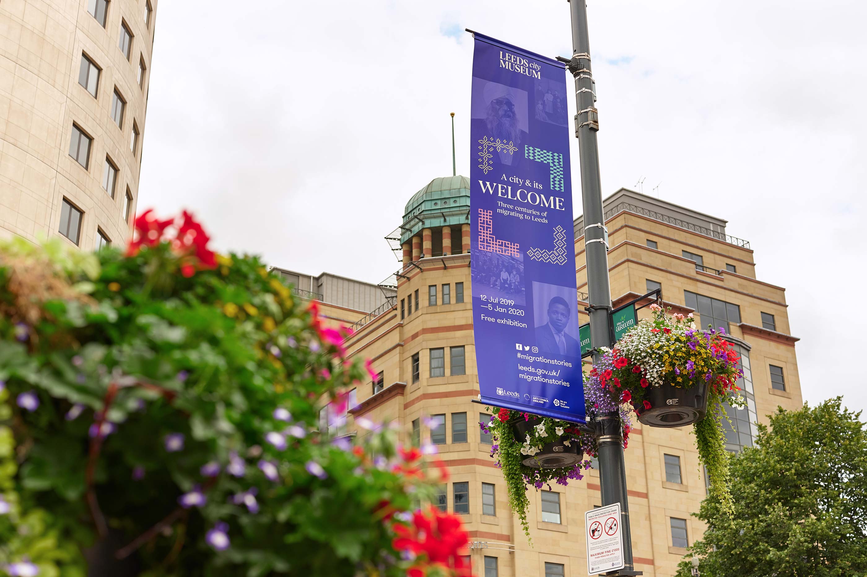 Leeds City Museum Migrating Exhibition Banner 